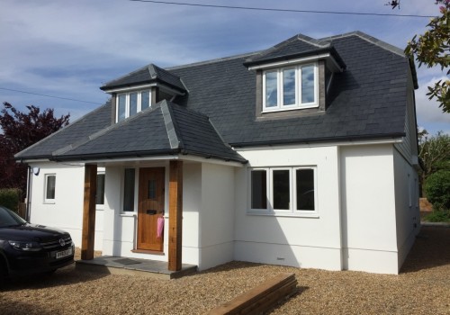 Bungalow conversion exterior