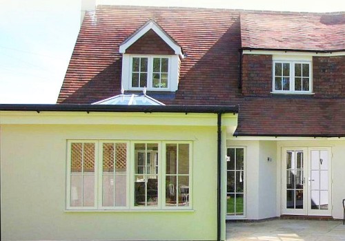 Refurb of dated-bungalow exterior