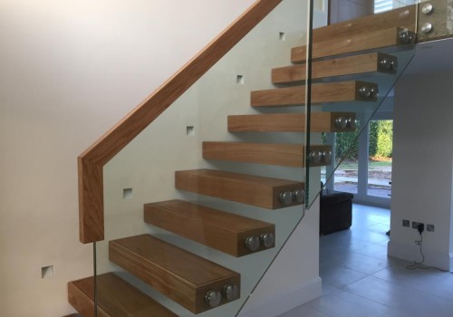 New build Bosham staircase