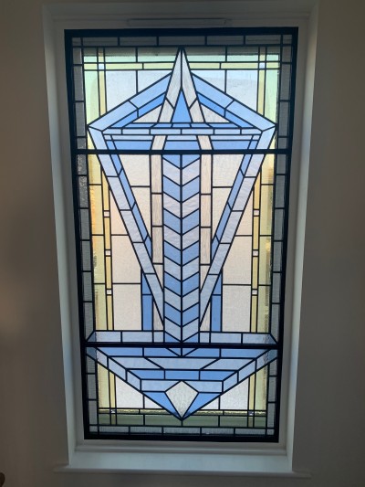Blue anchor window