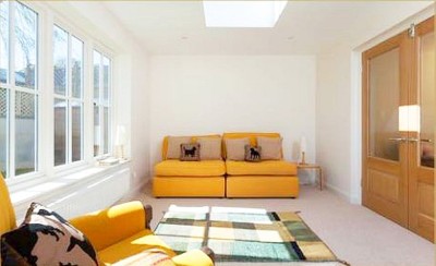 Refurb of dated-bungalow interior