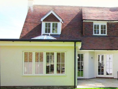 Refurb of dated-bungalow exterior