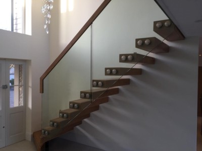 New build Bosham staircase