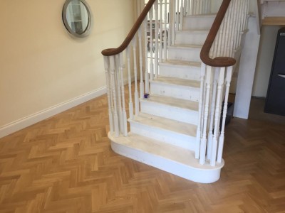 Gamekeeper's Cottage staircase