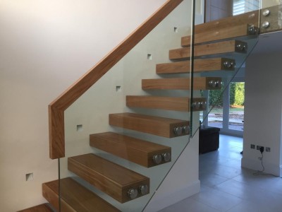 New build Bosham staircase
